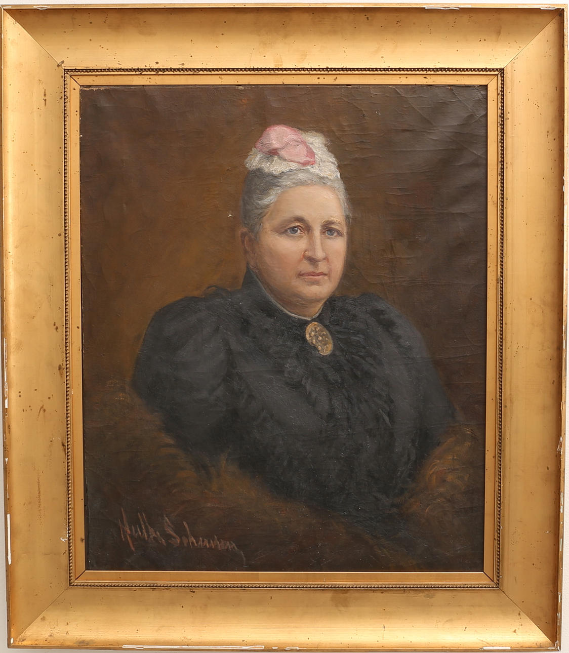 Unknown artist, oil on canvas, 19th century, signed. Art - Paintings ...