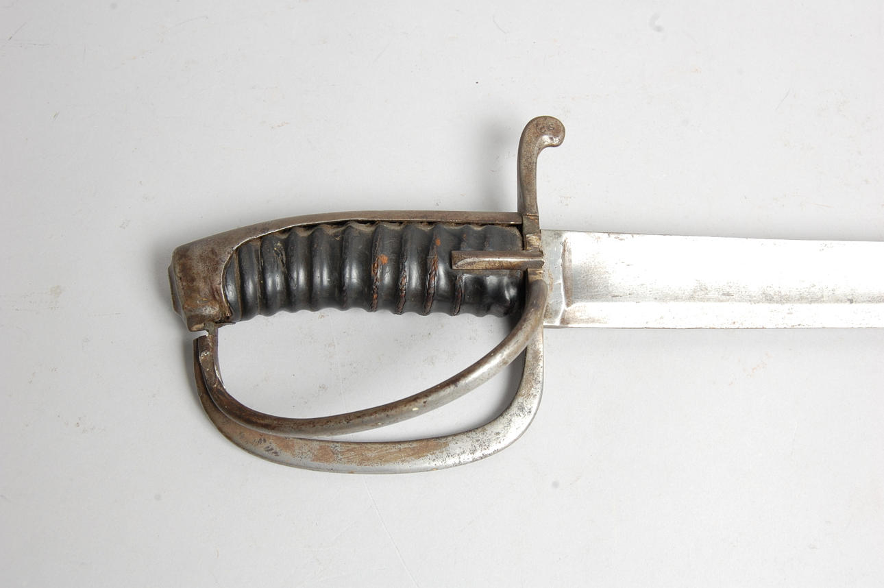 MANSKAPSSABEL, svensk, modell 1825 för kavalleriet.