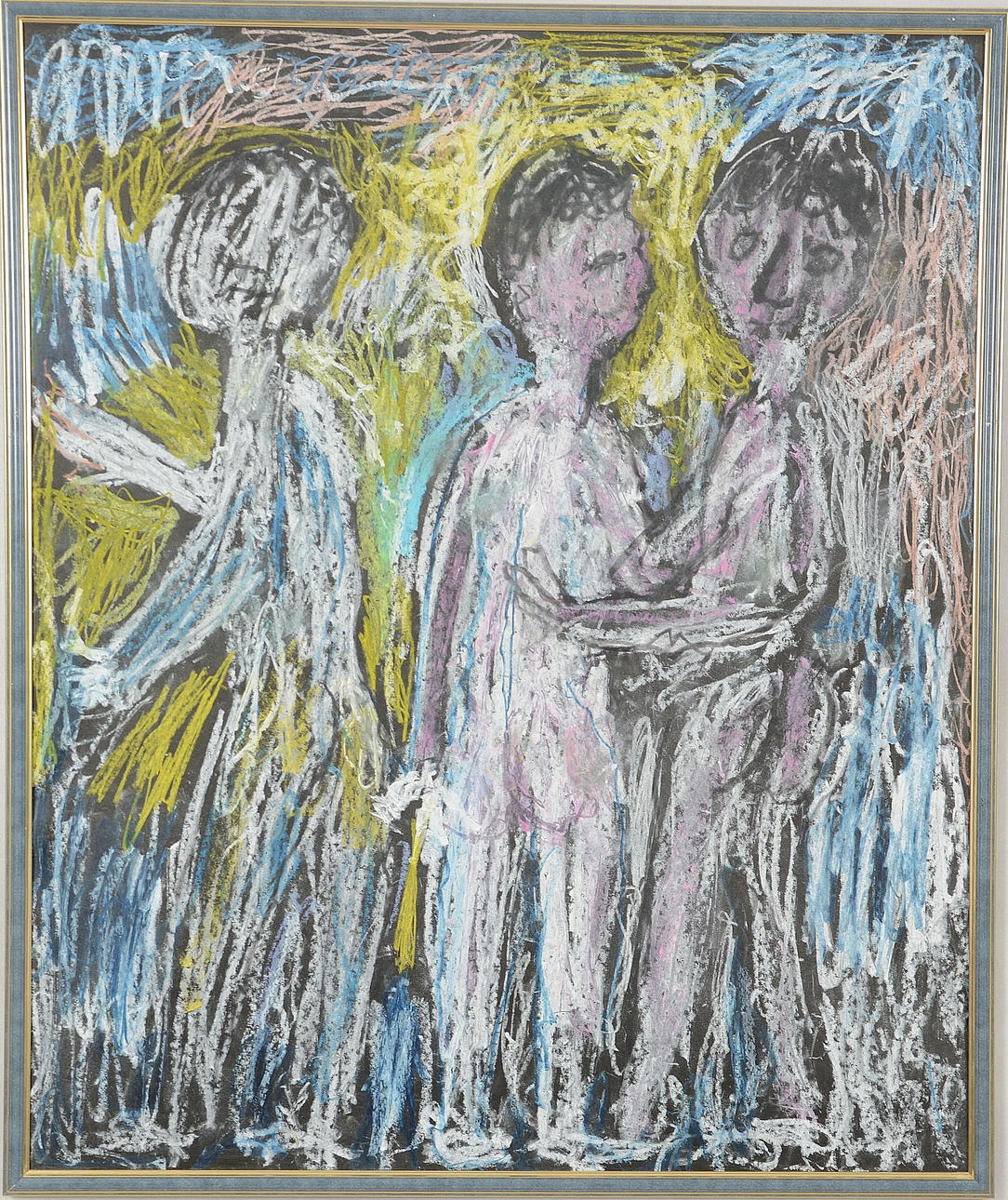 GUNNAR GREIBER. Pastell.