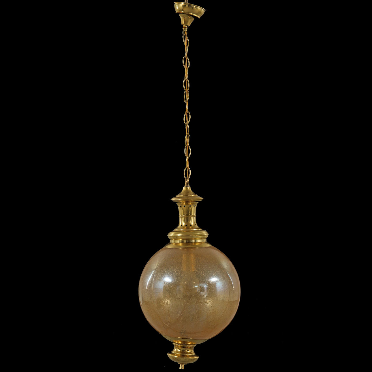 TAKLAMPA, 1900-tal, höjd 55 cm.