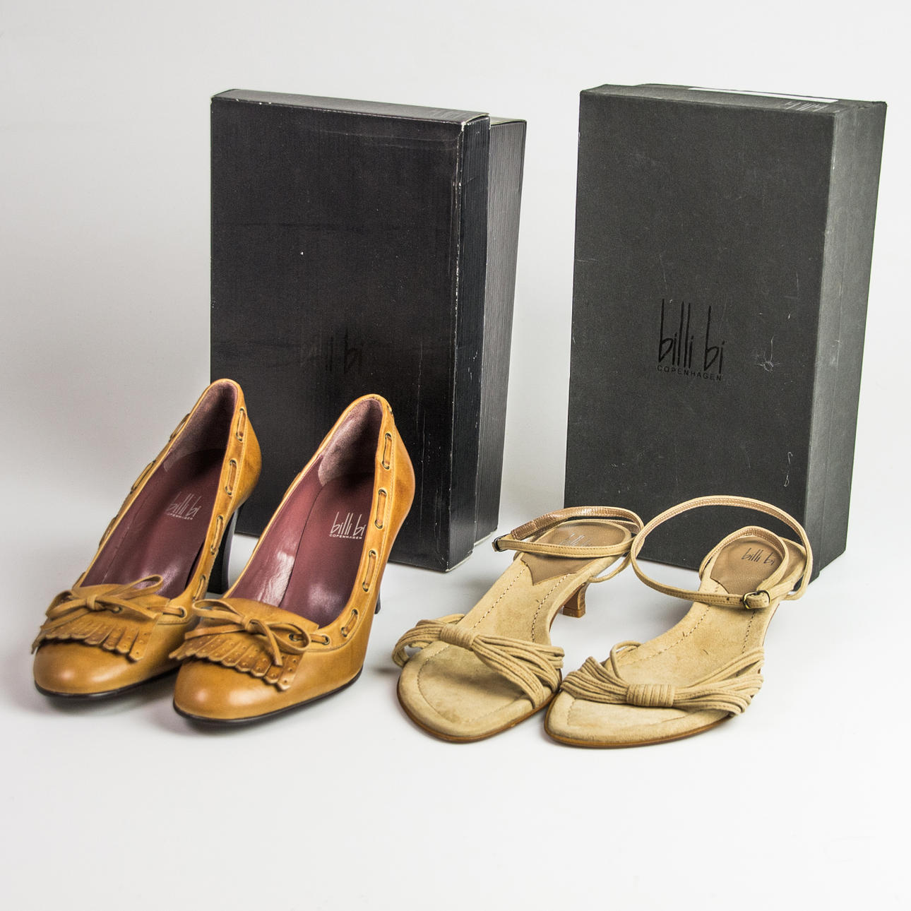 PUMPS SAMT SANDALER, Billi Bi, Köpenhamn.