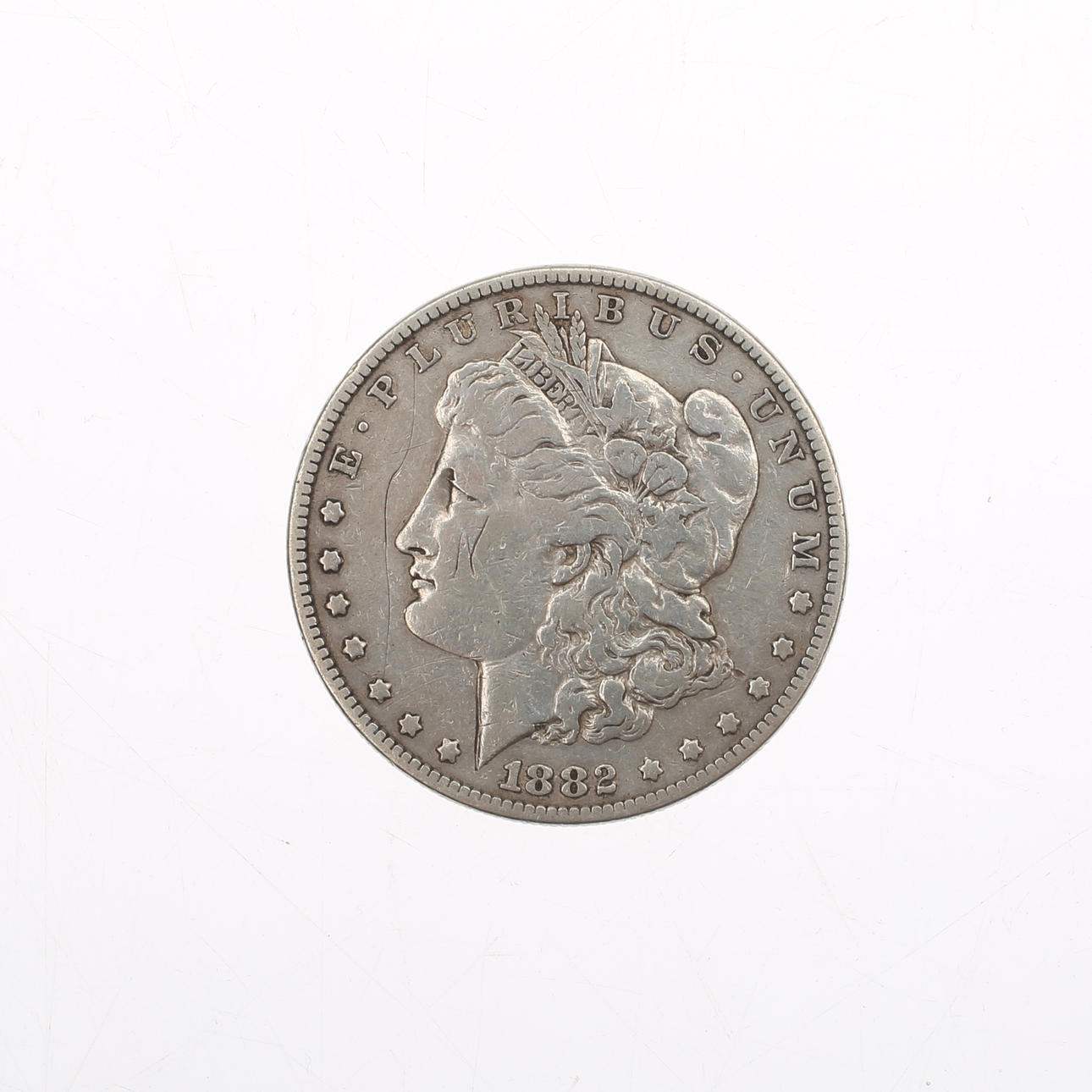 SILVER COIN, one dollar, USA, 1882.