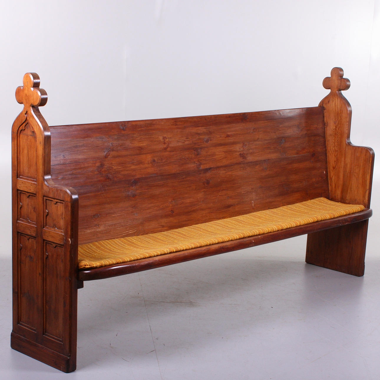 KIRCHENBANK, 1900, Flens Kirche.