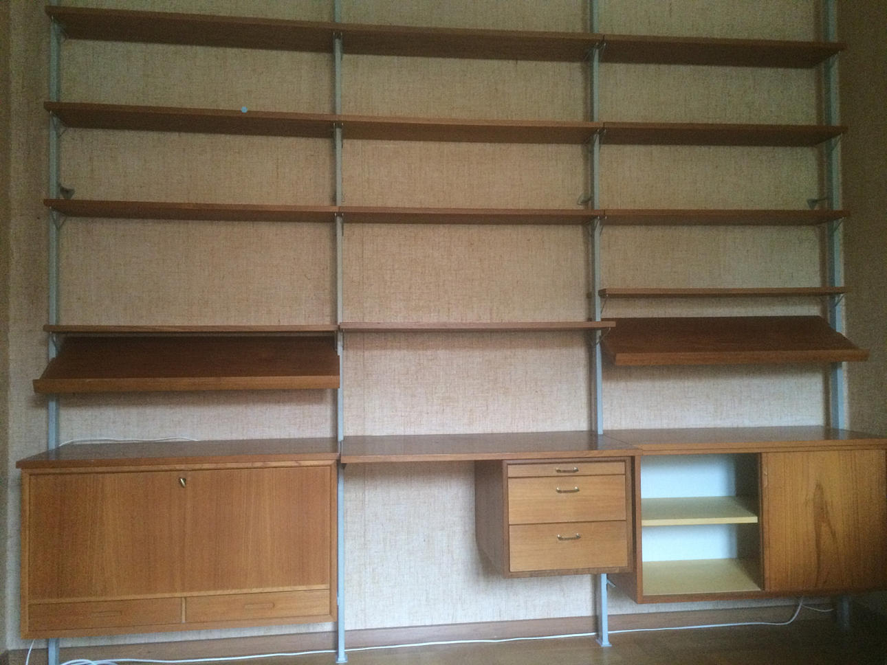 SHELVING SYSTEM, "Pira system", Olle Pira, 1950s/60s.