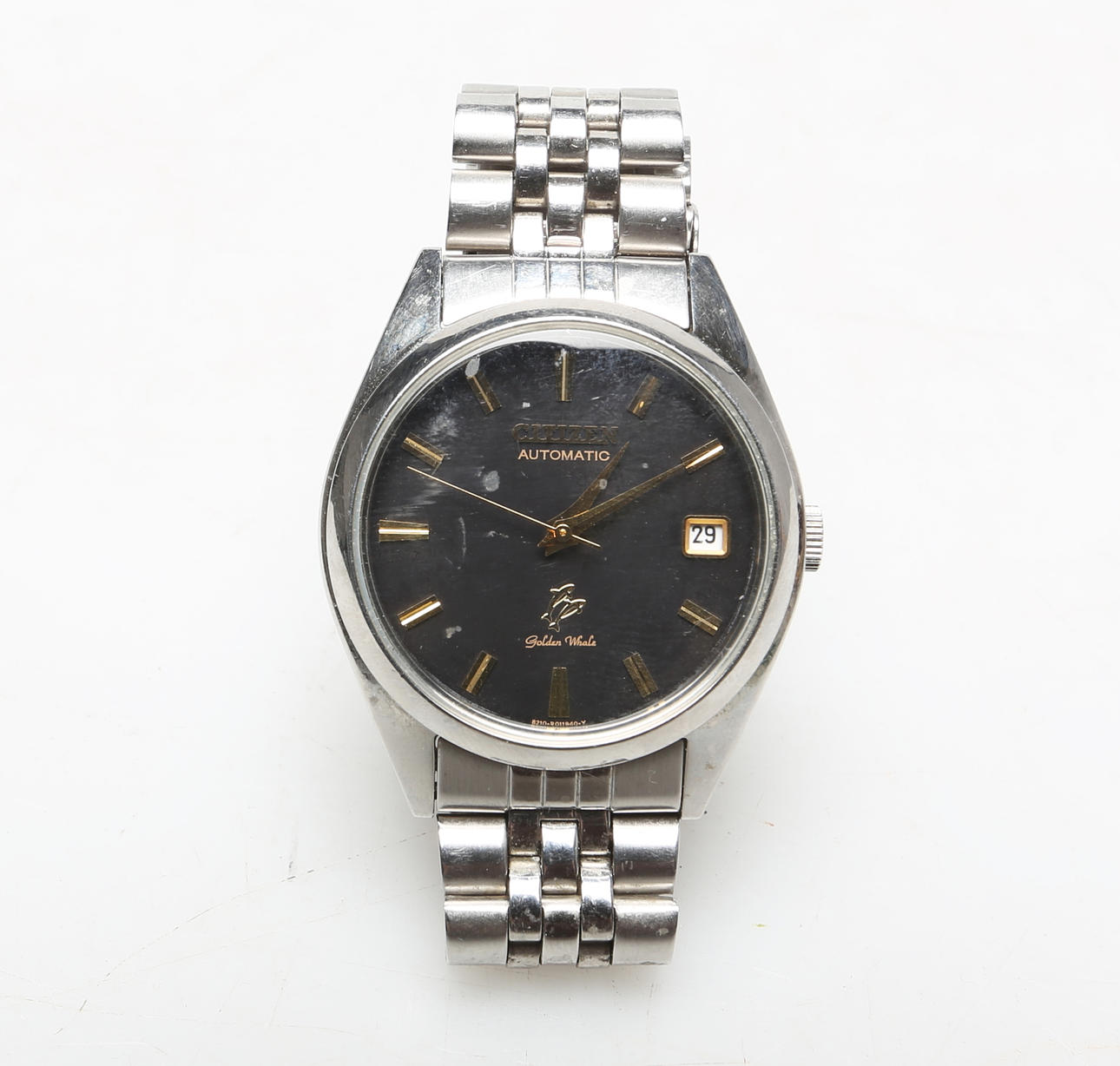 MEN'S BRACELET, Citizen, Golden Whale, automatic.