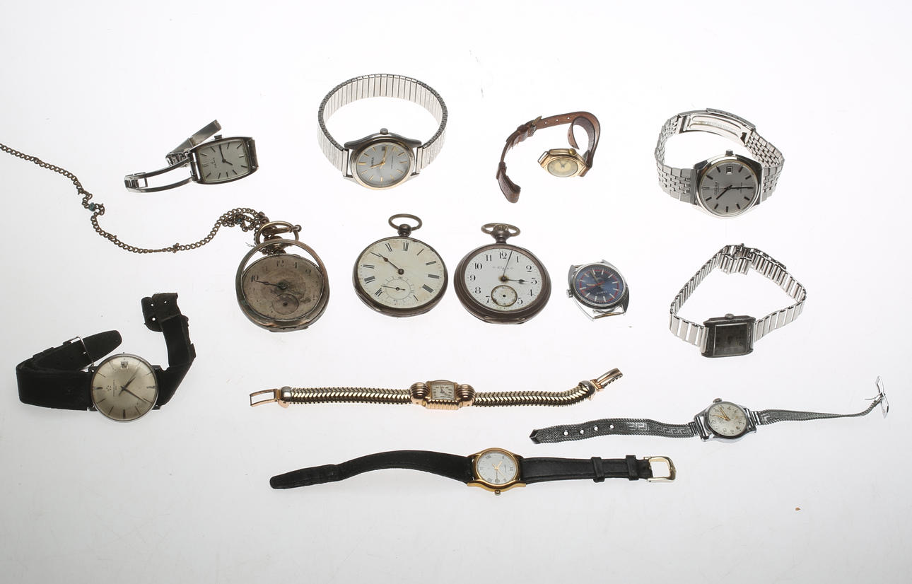 Wristwatches and POCKETS.