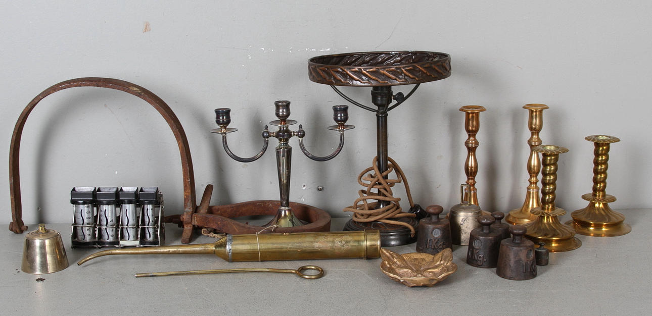 BELYSNINGSFÖREMÅL mm, bl.a. Skultuna.