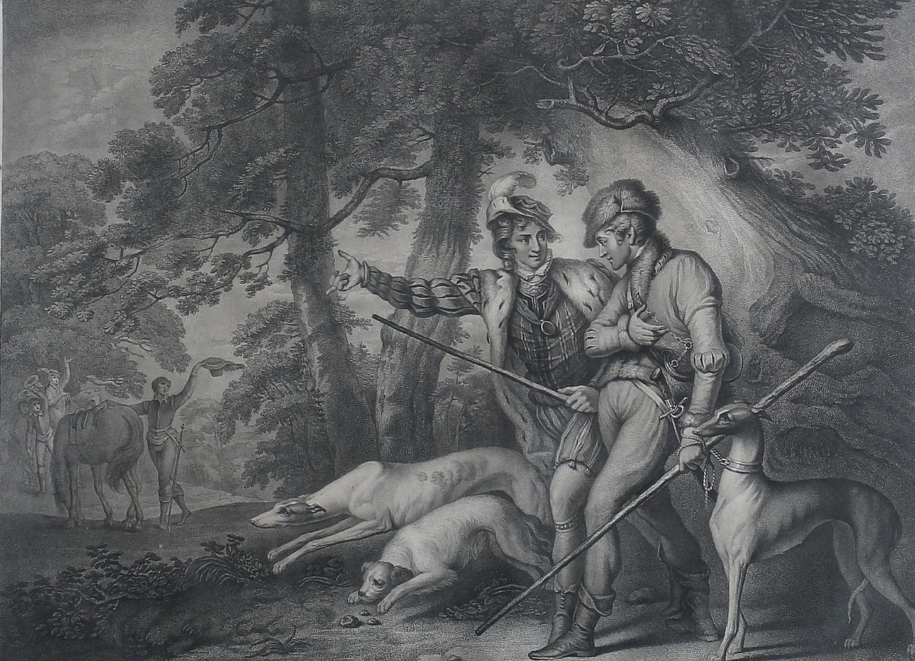 WILLIAM MILLER/I.B. MICHEL & WILLIAM LENEY. graphic sheet, “Third Part of King Henry the Sixth. Act IV. Scene V" by William Shakespeare. William Miller and engraved by I. B. Michel & William Leney.