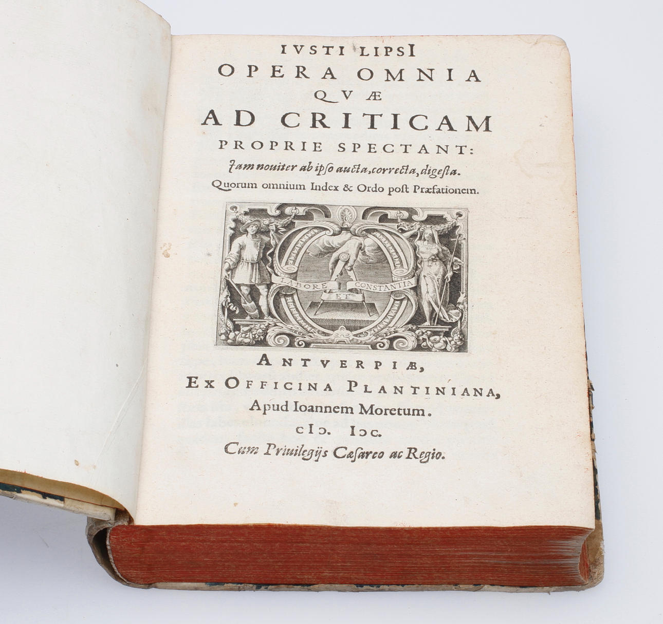 BOK, Ivsti lipsi opera omnia qvae ad criticam proprie spectant, 1600 tal.