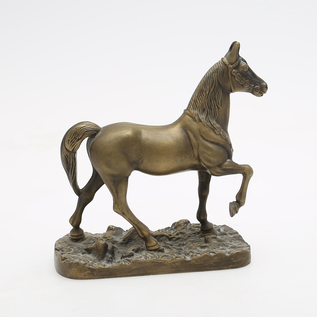 SKULPTUR, hest, bronze.