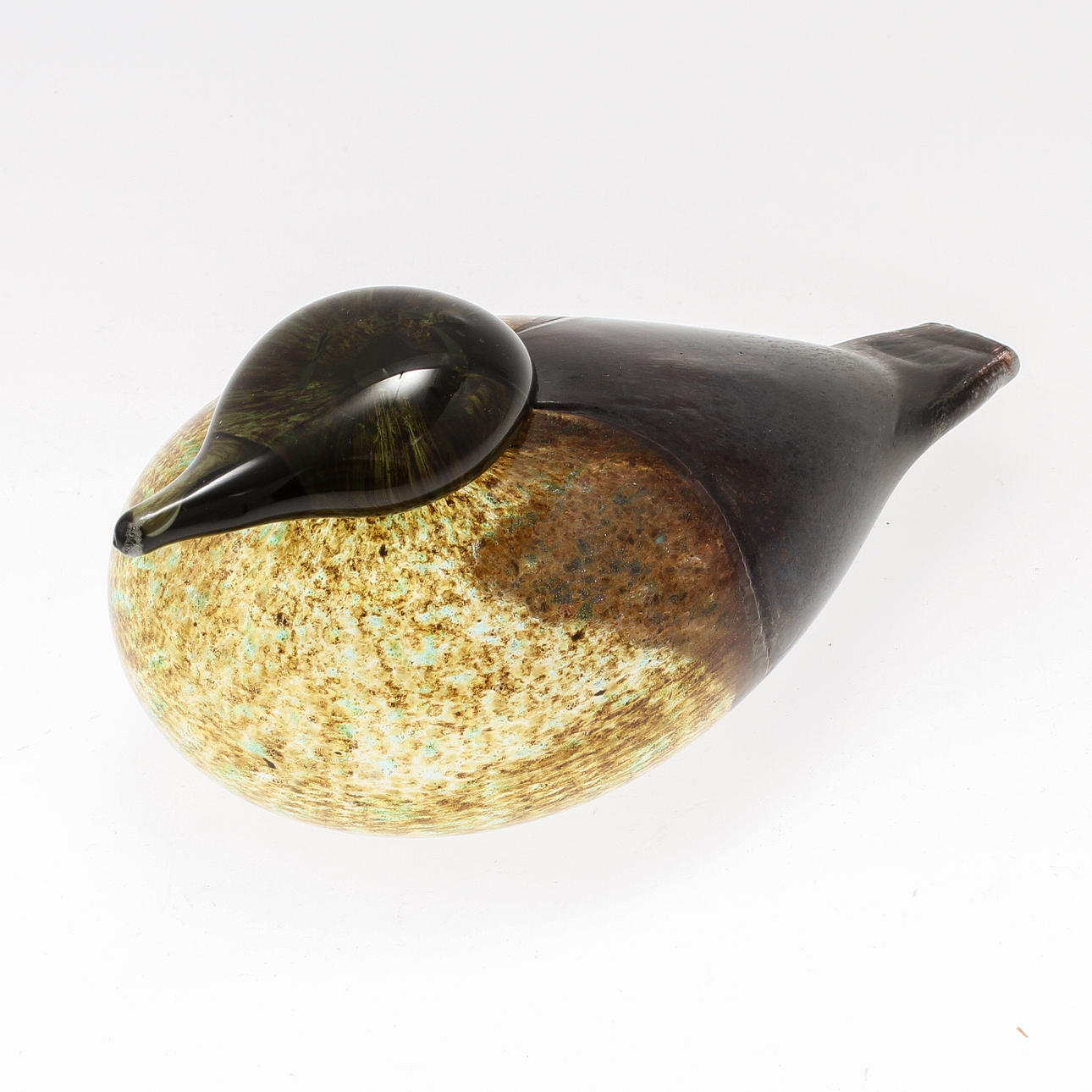 SKULPTUR, glasfågel, Oiva Toikka, Nuutajärvi.