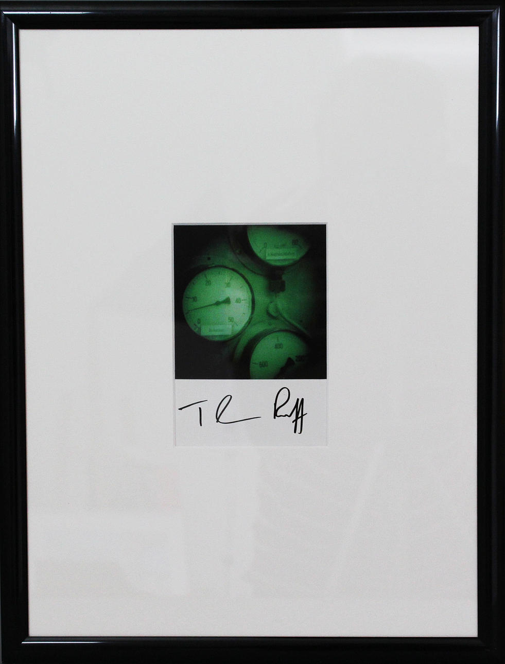 THOMAS RUFF. Mätintrument. Offsettryck. Signerad.