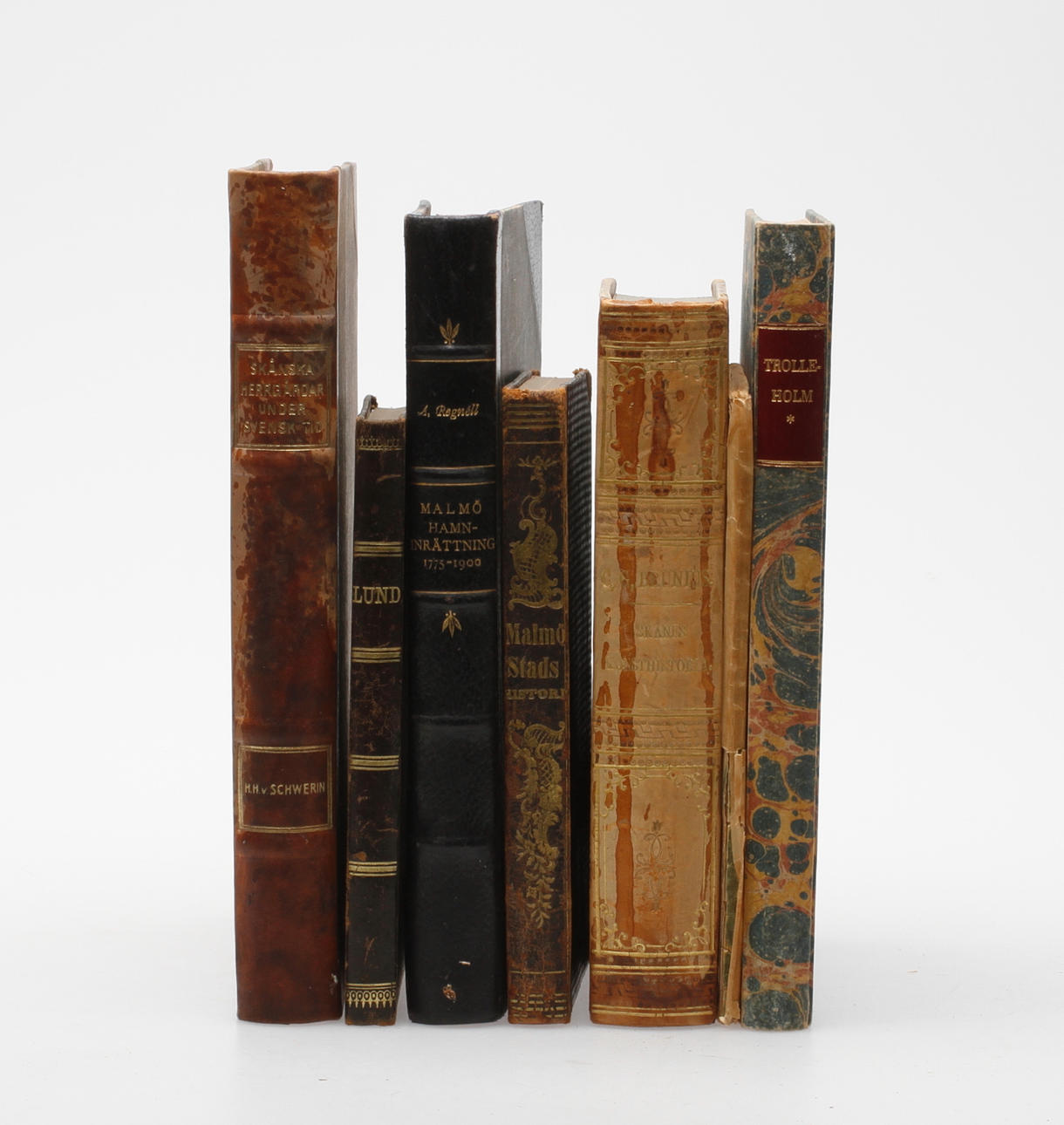 BÖCKER, 6 del, Malmö samt Skåne literatur, 1800-1900 tal.