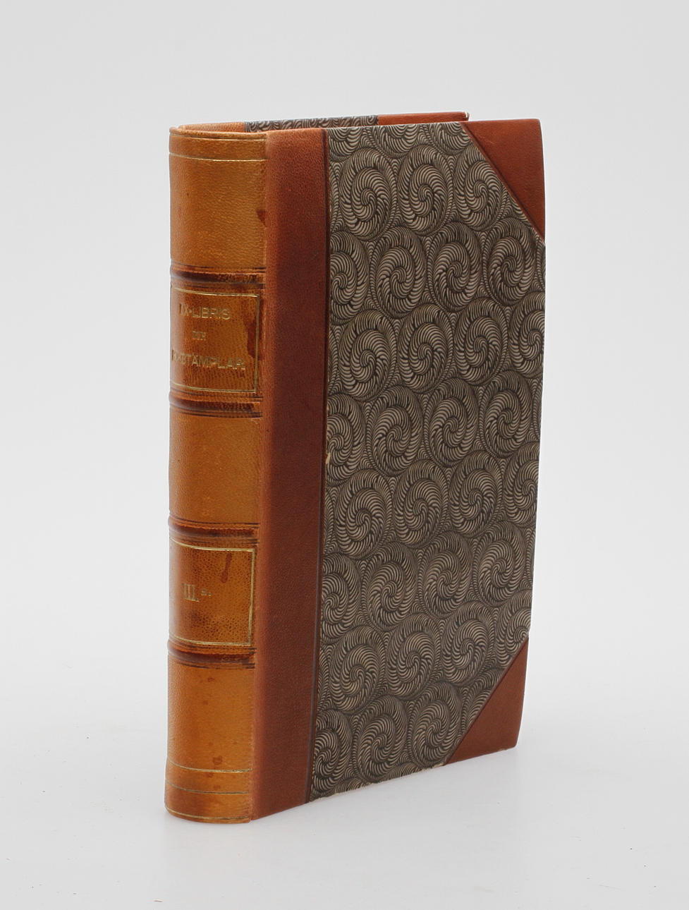 BOK, Svenska Bibliotek och Ex-libris, C.M Carlander III, Tryckt i 150 ex, 1894.