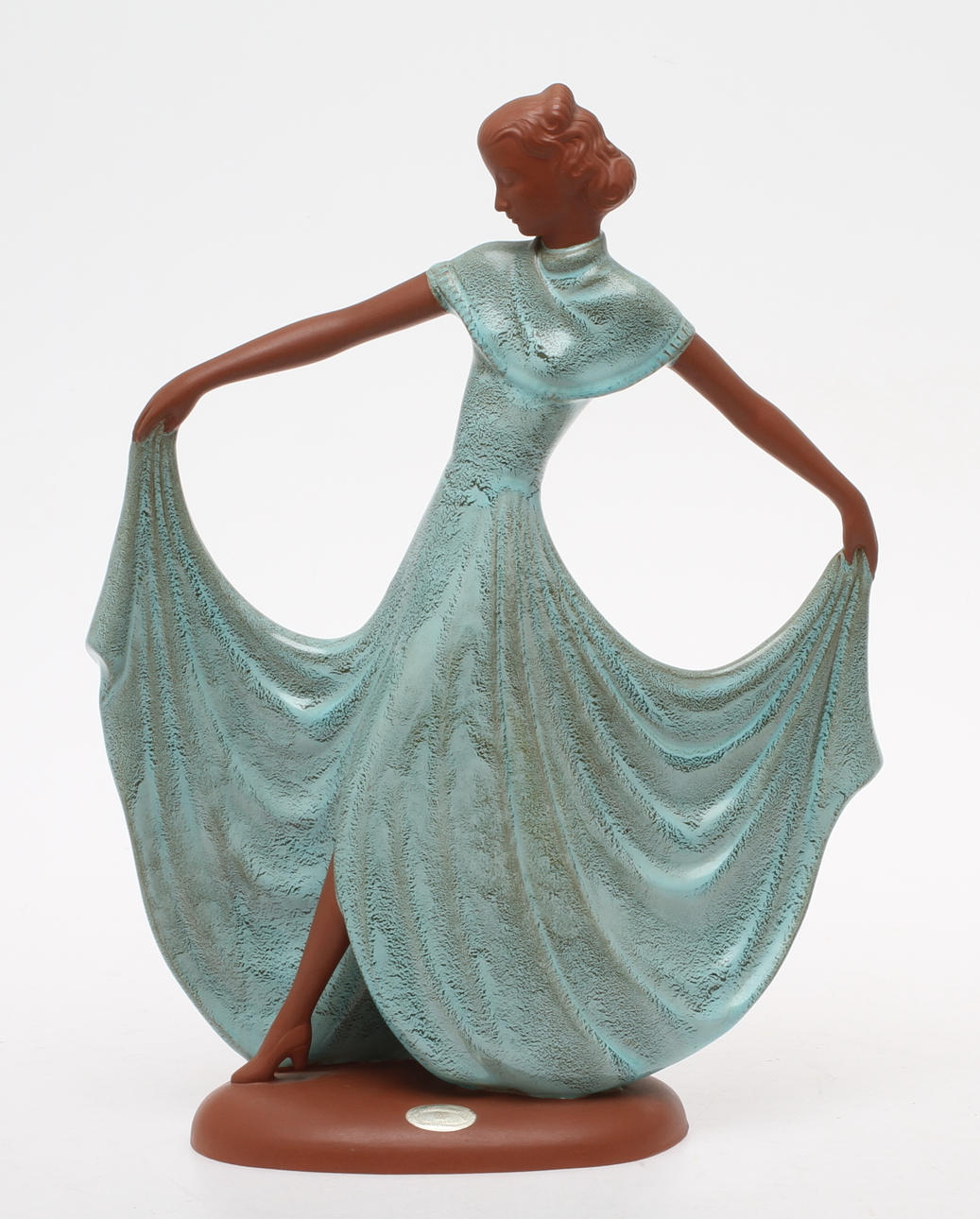 FIGURIN, keramik, Goldscheider.