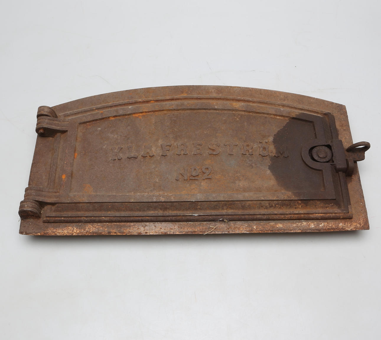 LUCKA, gjutjärn, Klafvreström.