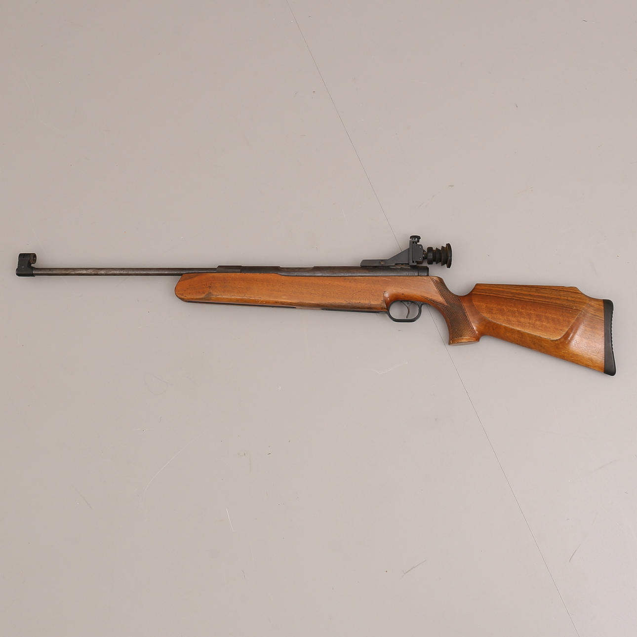 AIR RIFLE with optical sight, Germany. Weapons & Militaria - Guns ...