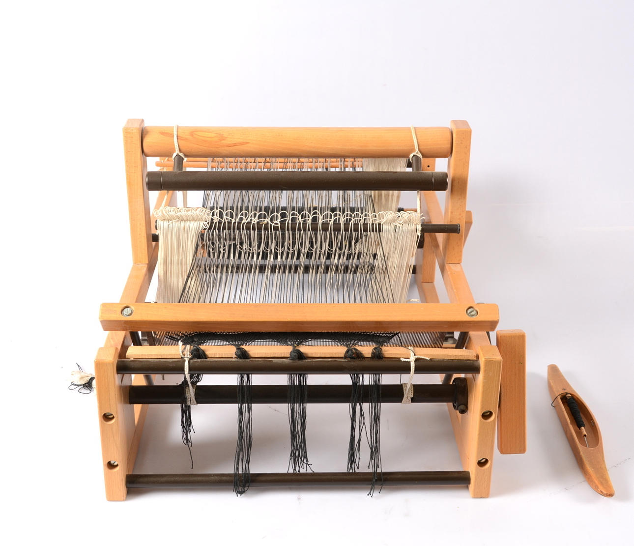 BORDSVÄVSTOL, trä, 1900-tal.