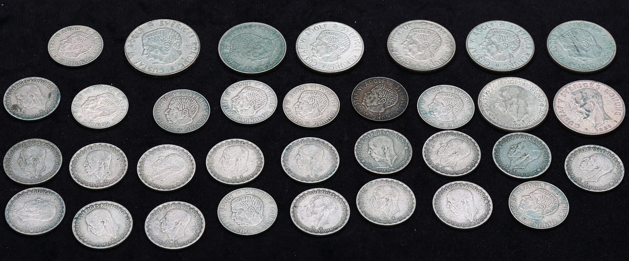 MYNT, silver, Sverige.