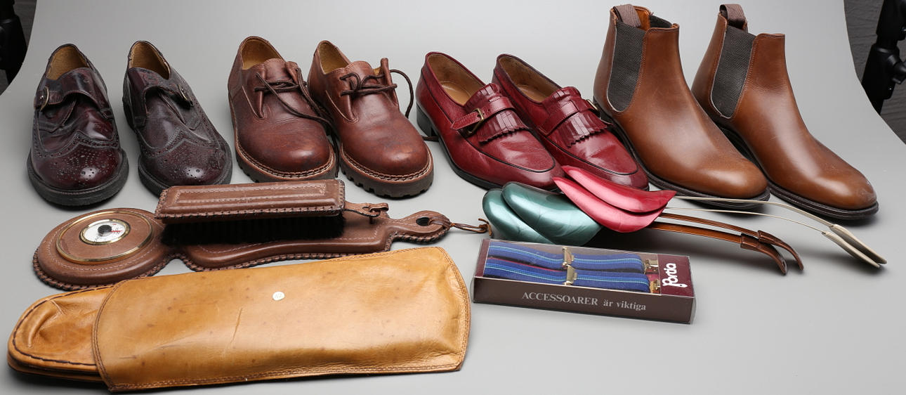 PARTI SKOR mm, bla Björn Borg.