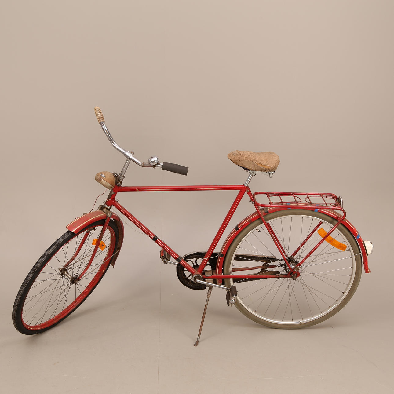 BICICLETA DE HOMBRE, DIXI, roja, 1900.