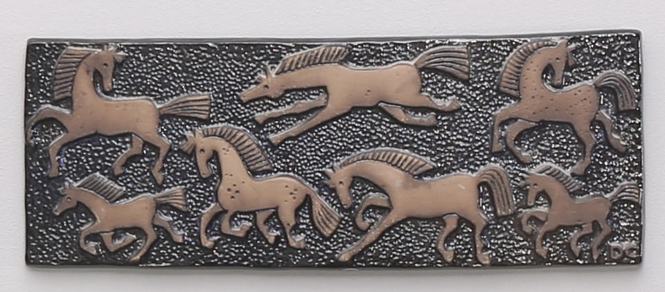 DOROTHY CLOUGH. VÄGGRELIEFF, Uppsala ekeby.