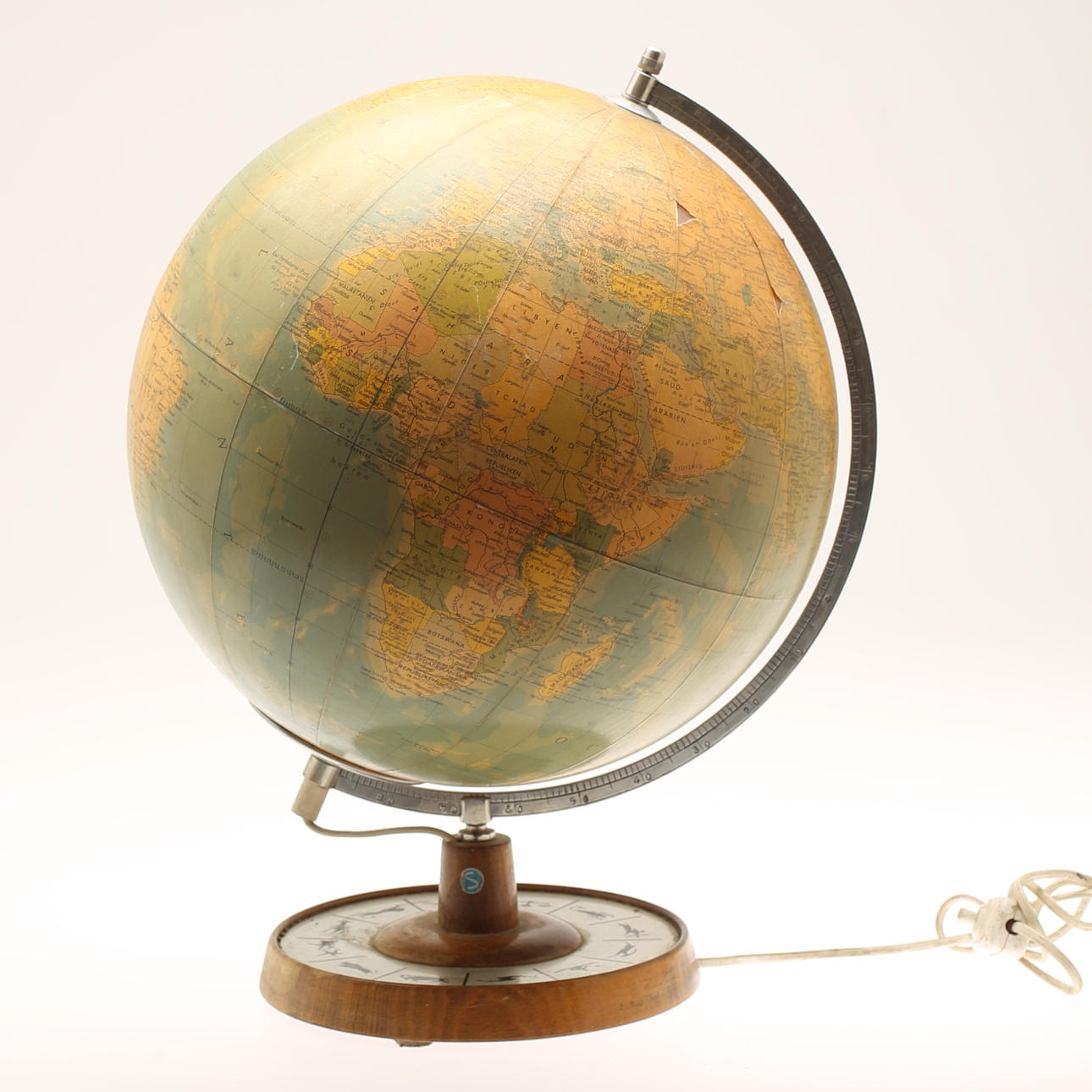 GLOBE, poliittinen maapallo, 1900-luku.