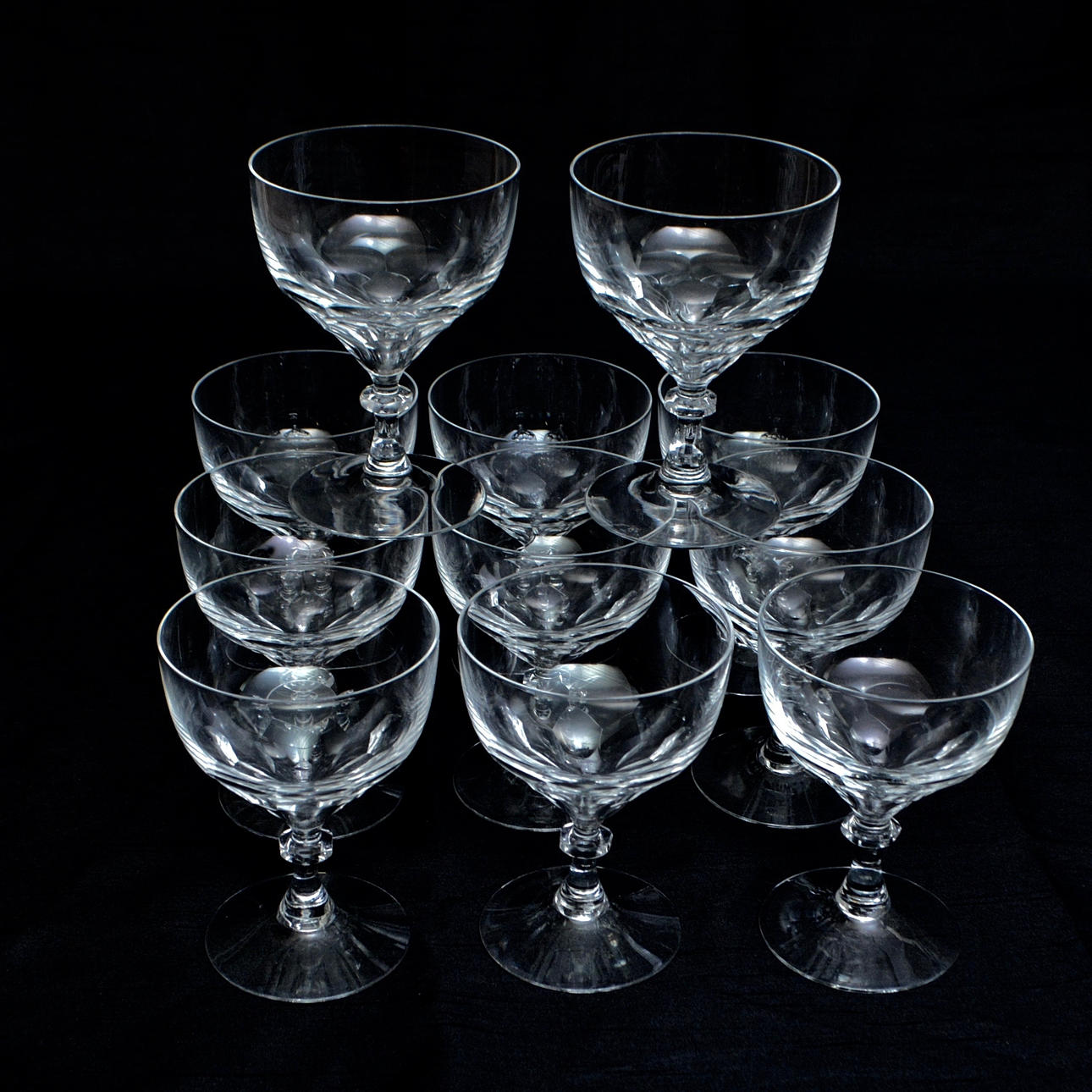 VIINILASI, kristalli.