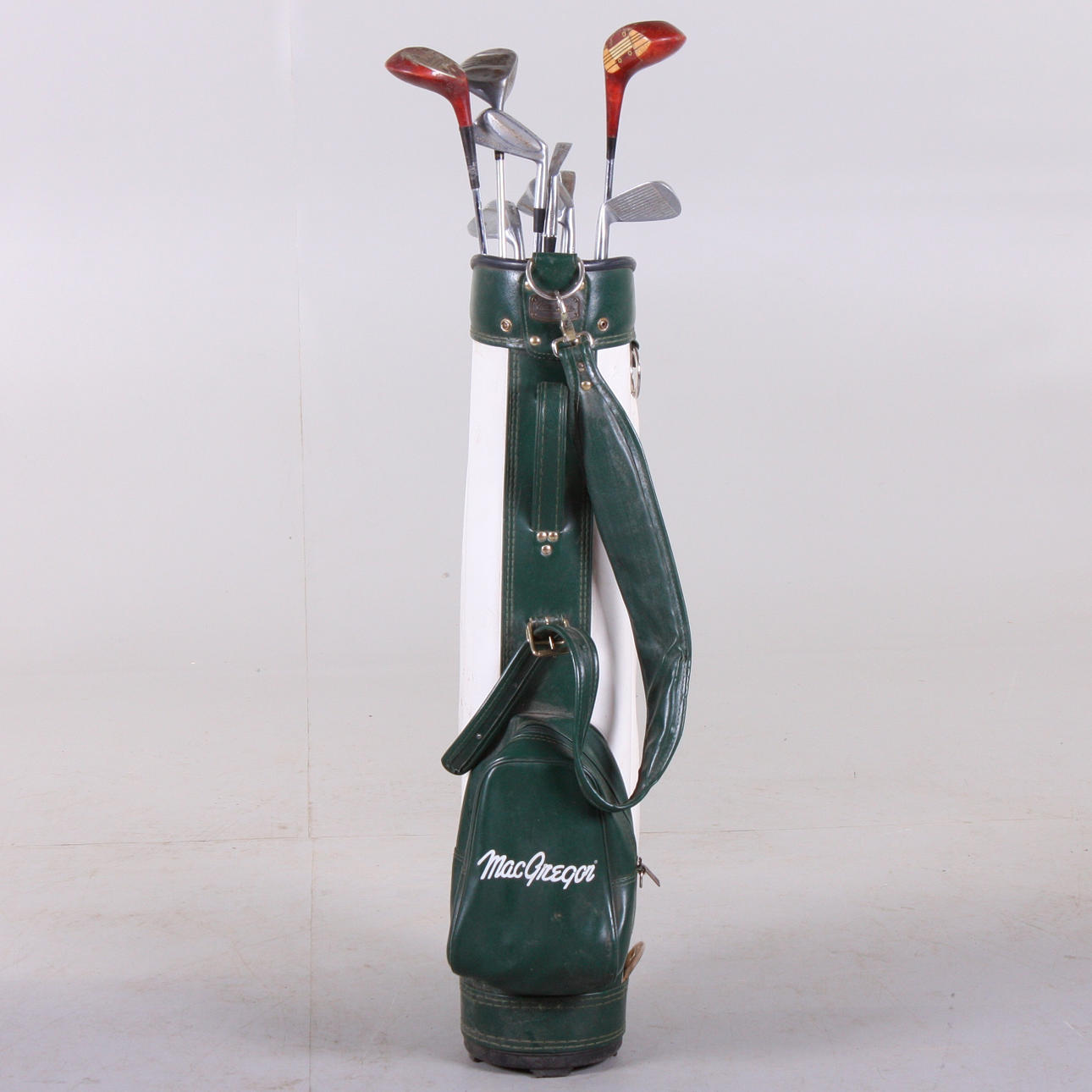 GOLFKLUBBOR och golfbag, Macgregor.