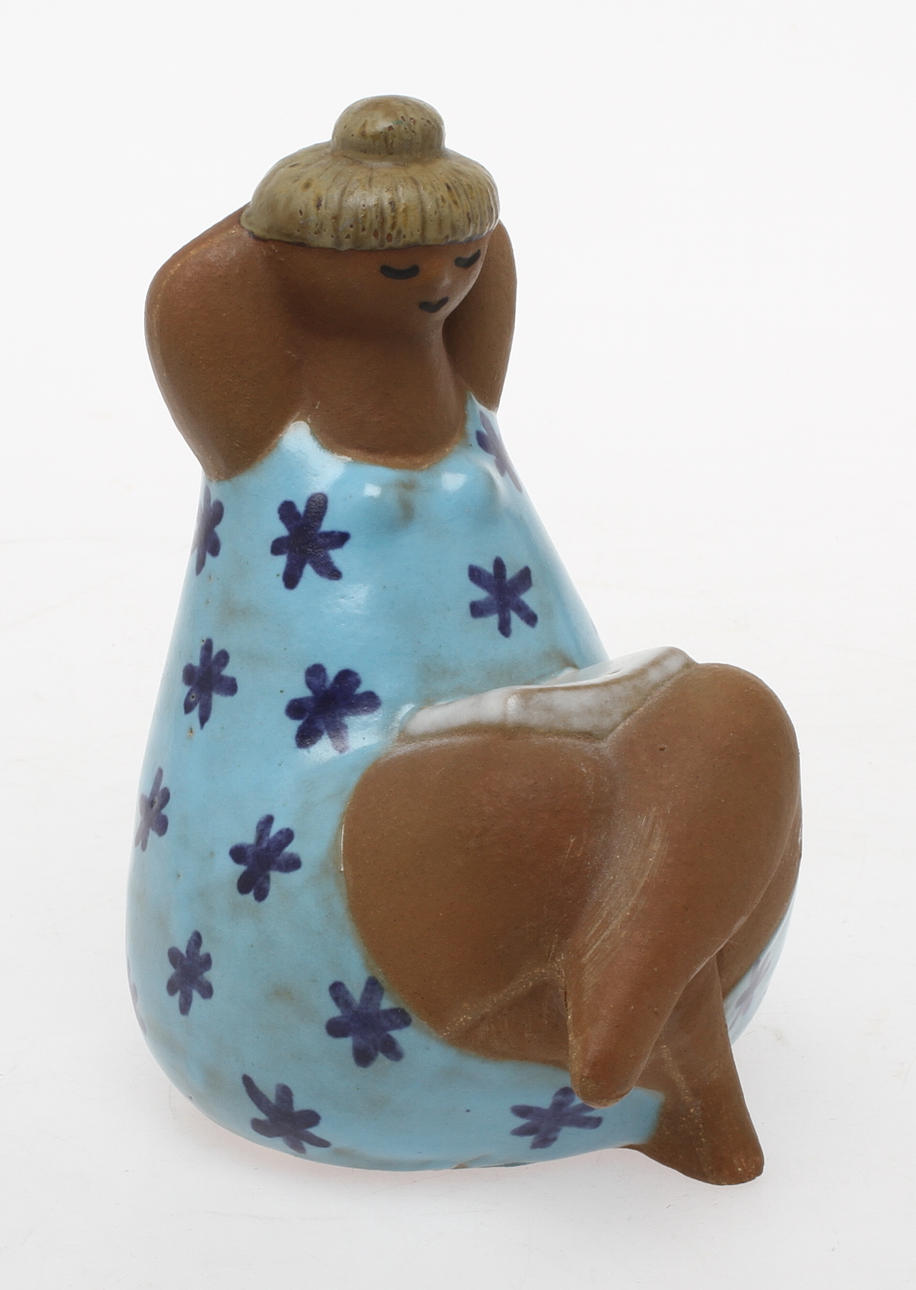 FIGURIN, stengods, "Emma", Lisa Larson, Gustavsberg.