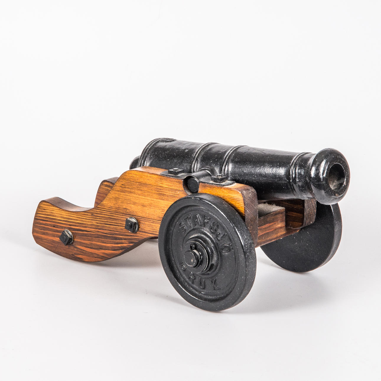 SALUTKANON, cast iron, Stafsjö Mill.