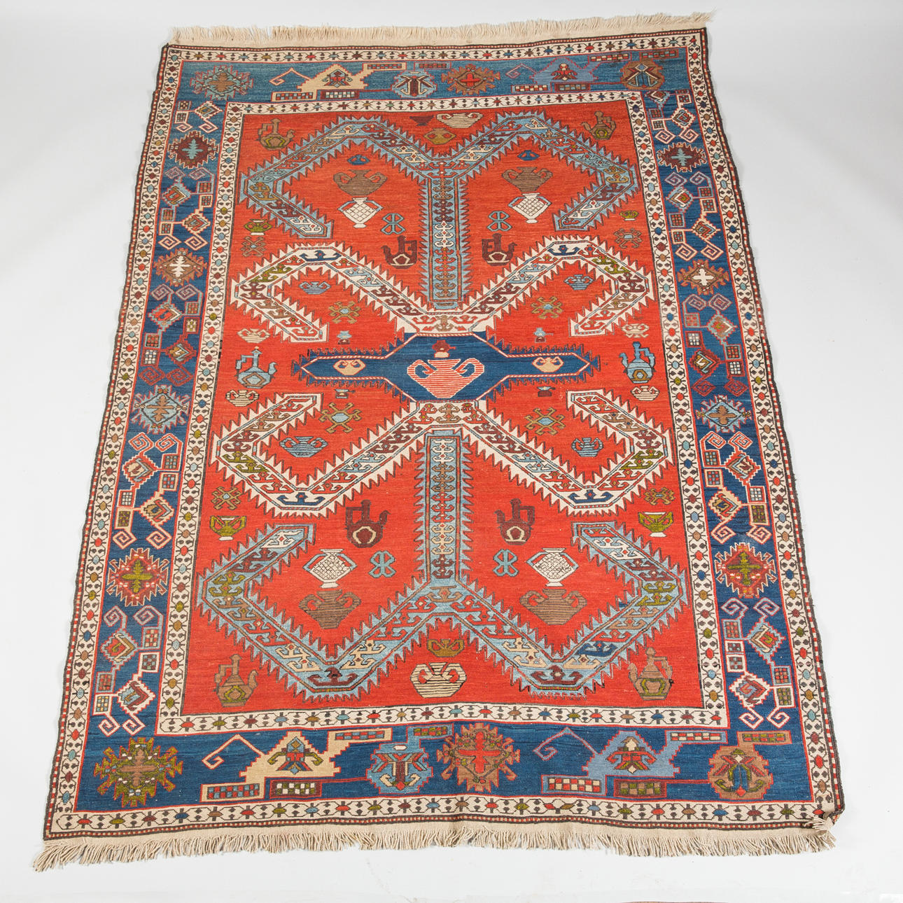 TEPPICH, Kelim Sumak, 205 x 153 cm.