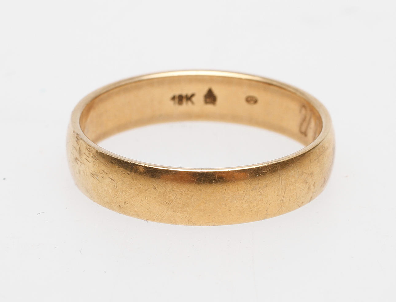 RING, 18k guld, vikt ca 5,7 gr.