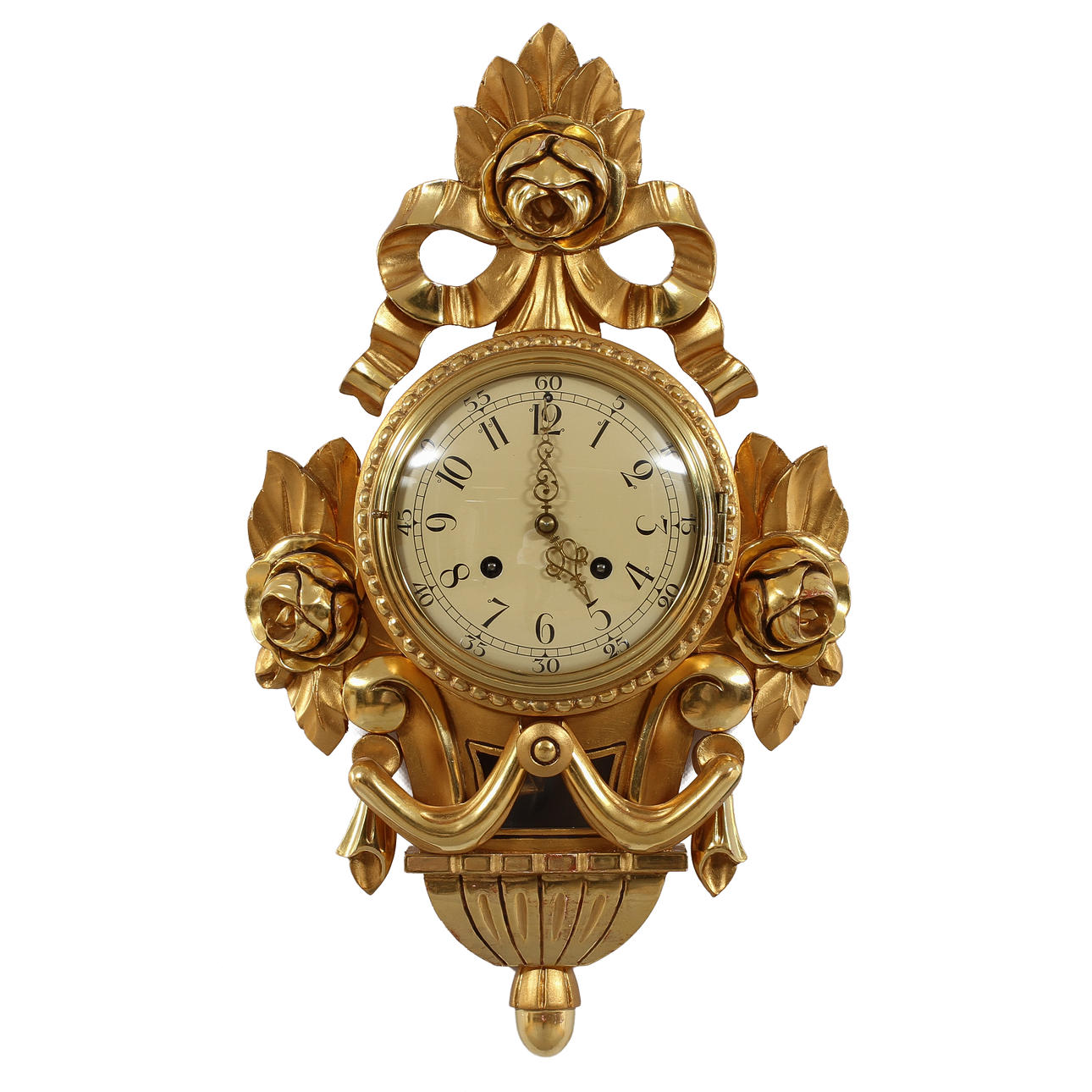 VÄGGPENDYL OCH LAMPETTER, 3 delar, 1900-tal.