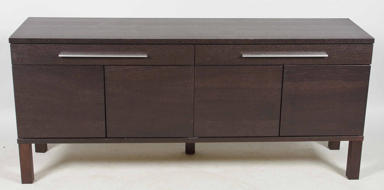 SIDEBOARD, svartlaserat, IKEA.