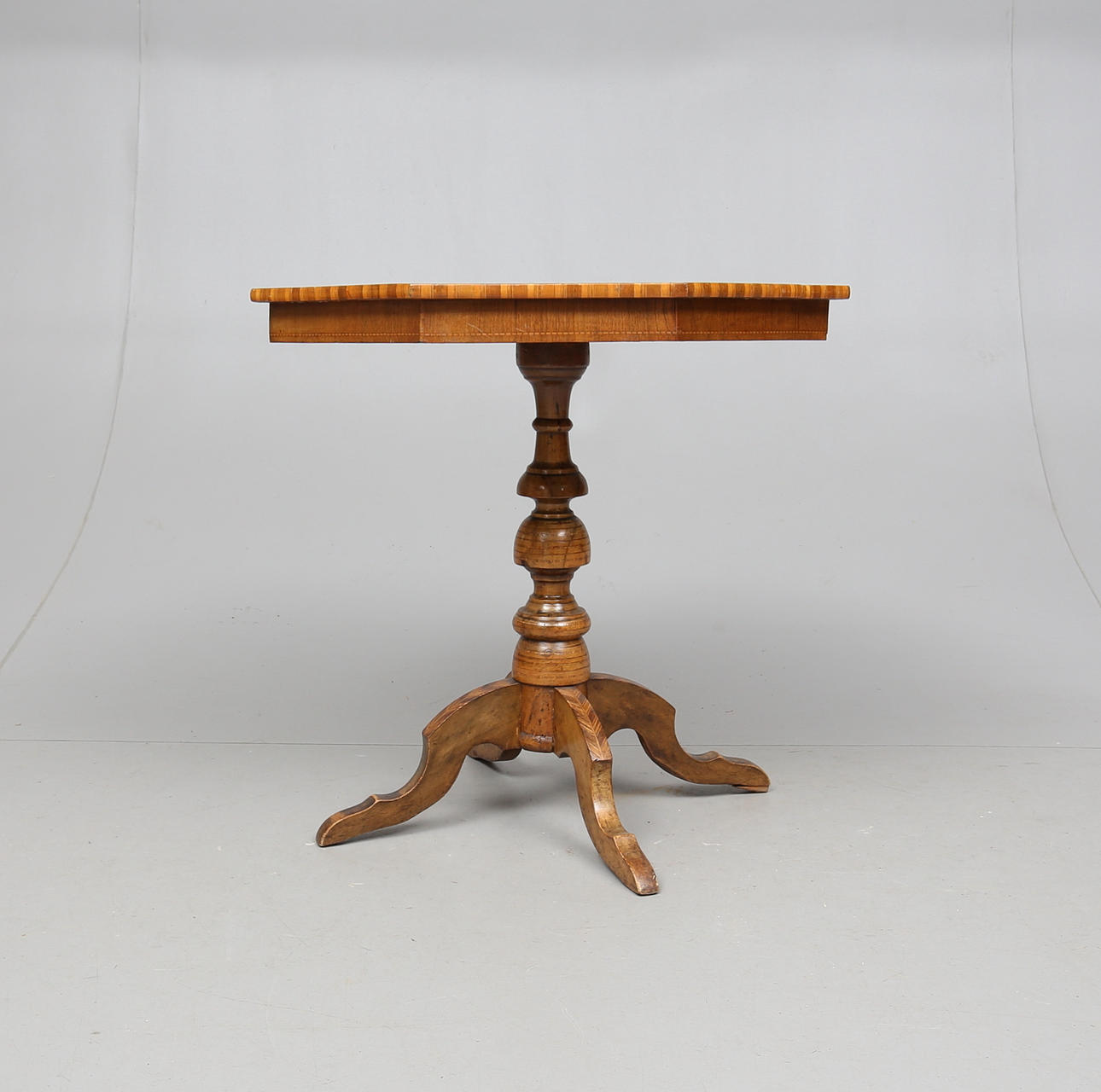 TABLE, so-called match table, Italy, around 1900.