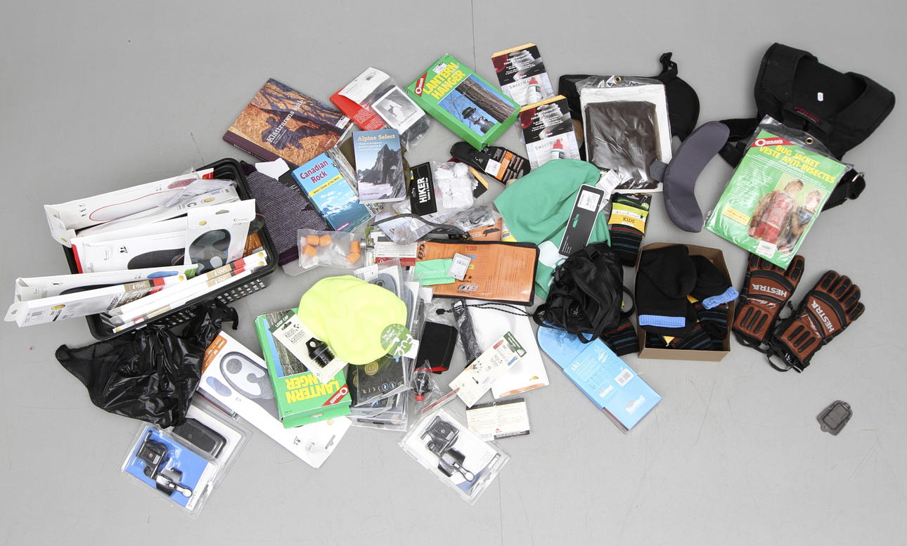 DIVERSE NYA ARTIKLAR, bland annat Petzl, Garmin och Trek med flera.