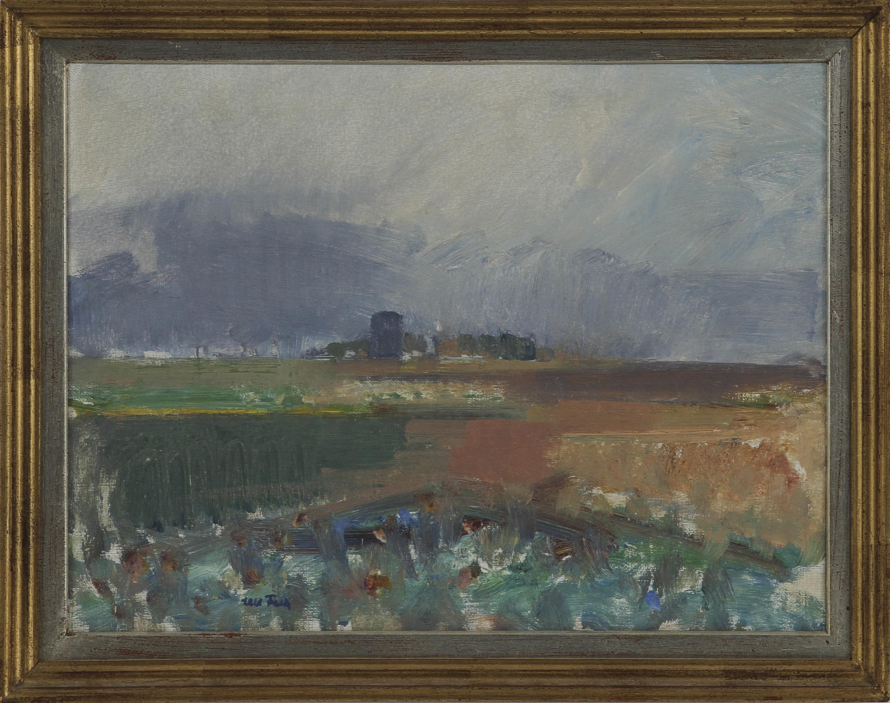 LARS FALK. Olja på duk. Signerad.