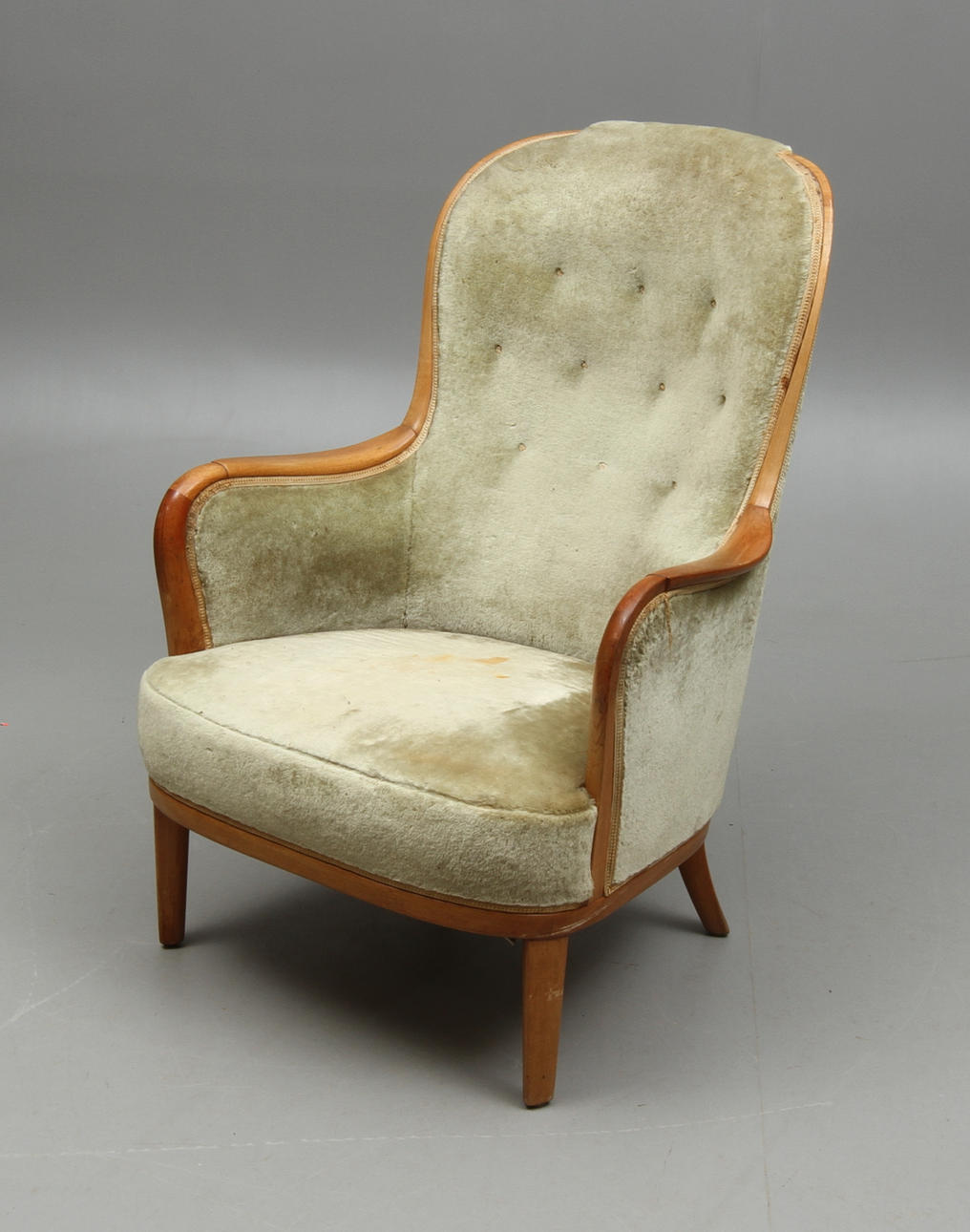 FÅTÖLJ, "Advokaten" Carl Malmsten.