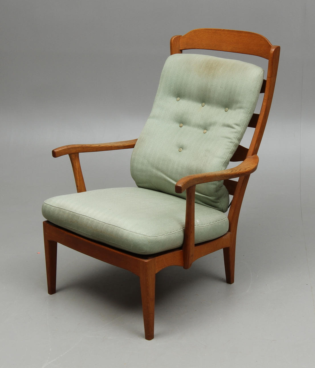 FÅTÖLJ, "Stora Fjäderbrickan", design Carl Malmsten.