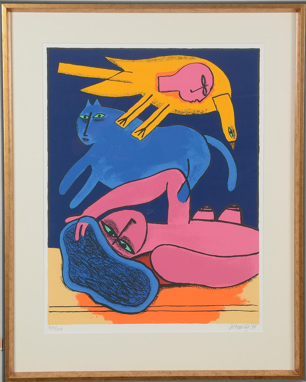 BEVERLOO CORNEILLE. Färglitografi.