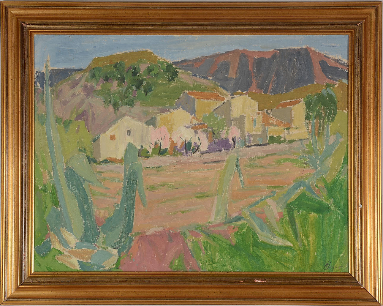 RAGNAR JOHANSSON. Olie på lærred.