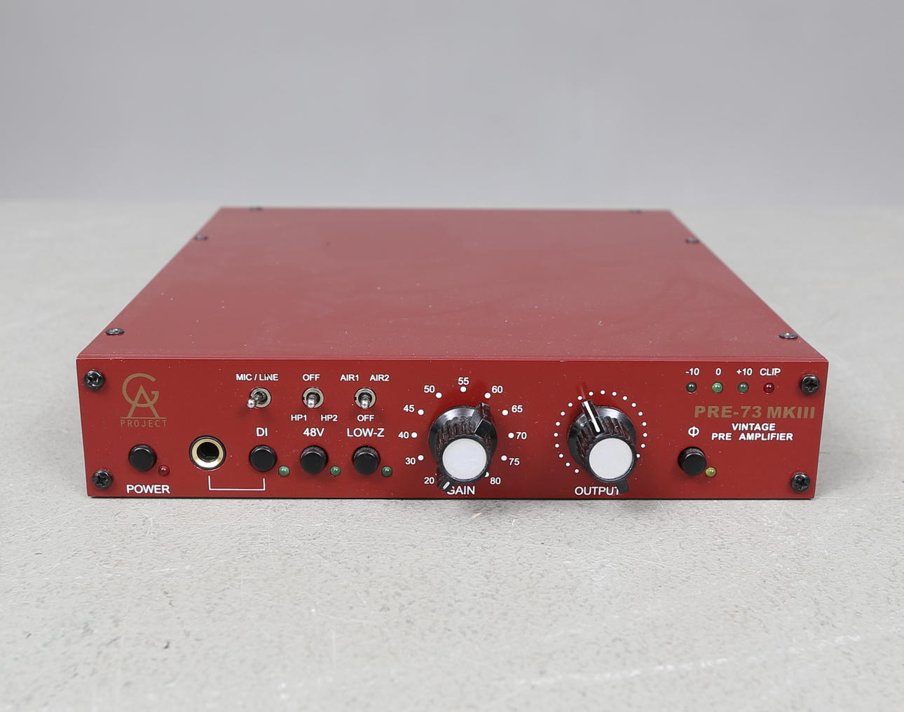 MICROPHONE PREAMPLIFIER, Pre-73 MK3, Golden Age Project.