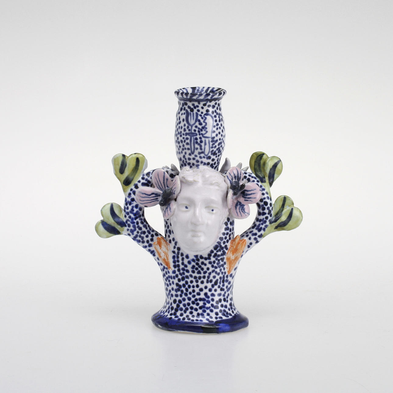 LJUSSTAKE, keramik, Herman Fogelin.