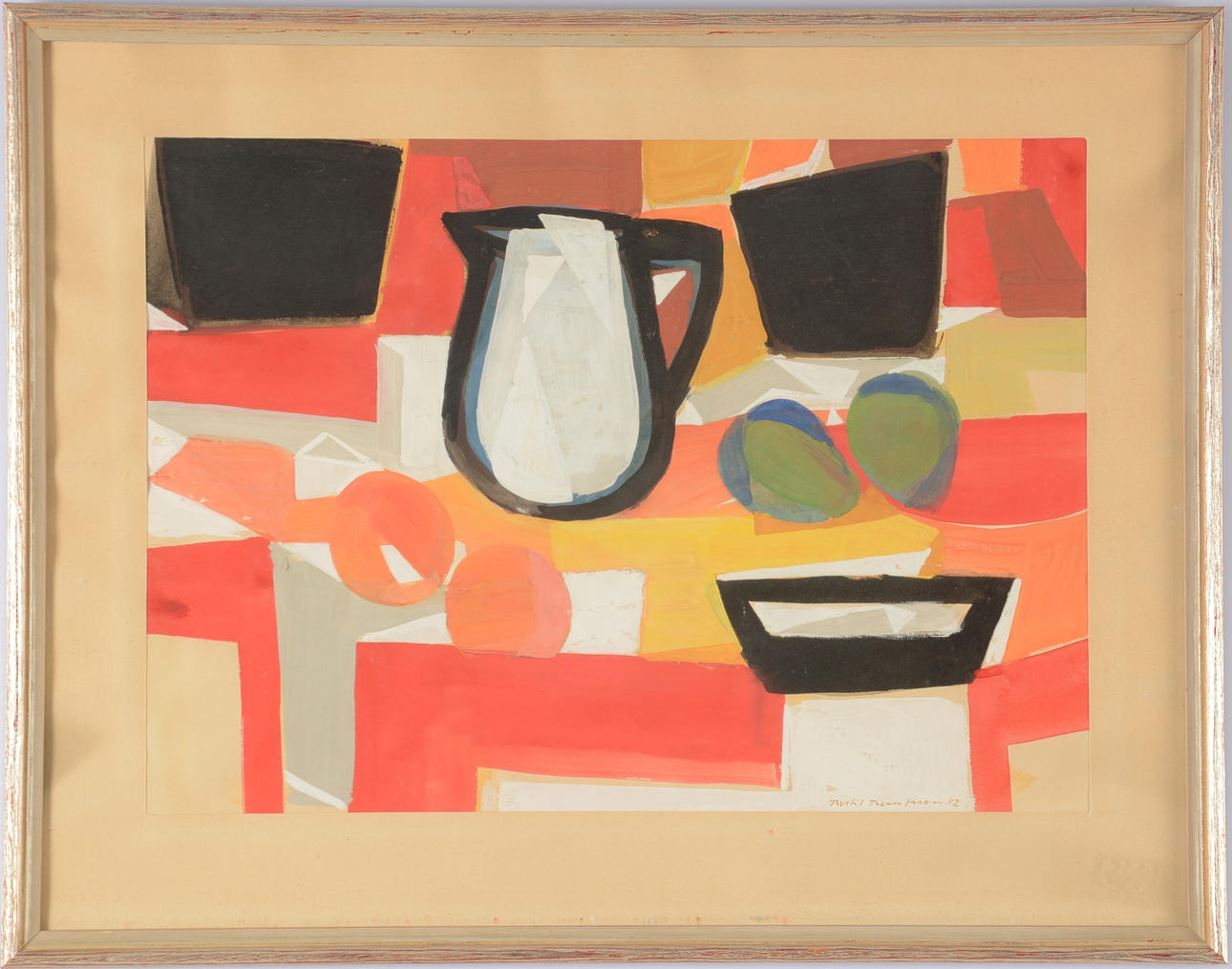 BERTIL BERNTSSON. Gouache.