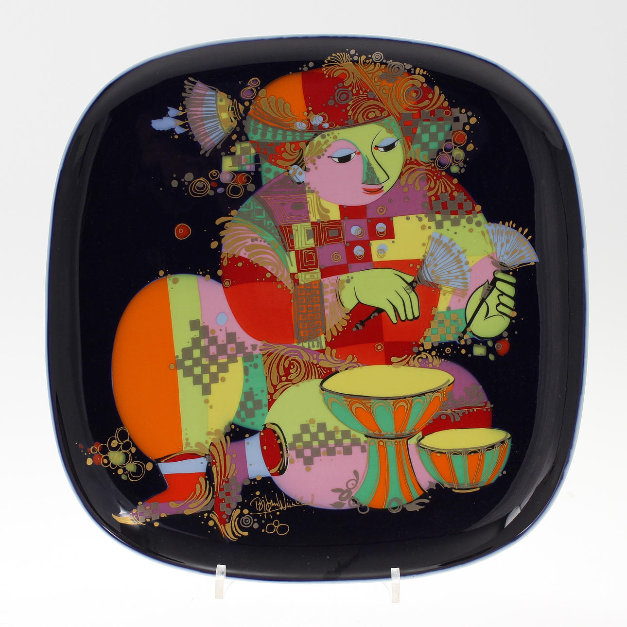 FAT, porslin, Björn Wiinblad, Studio-Line, Rosenthal.