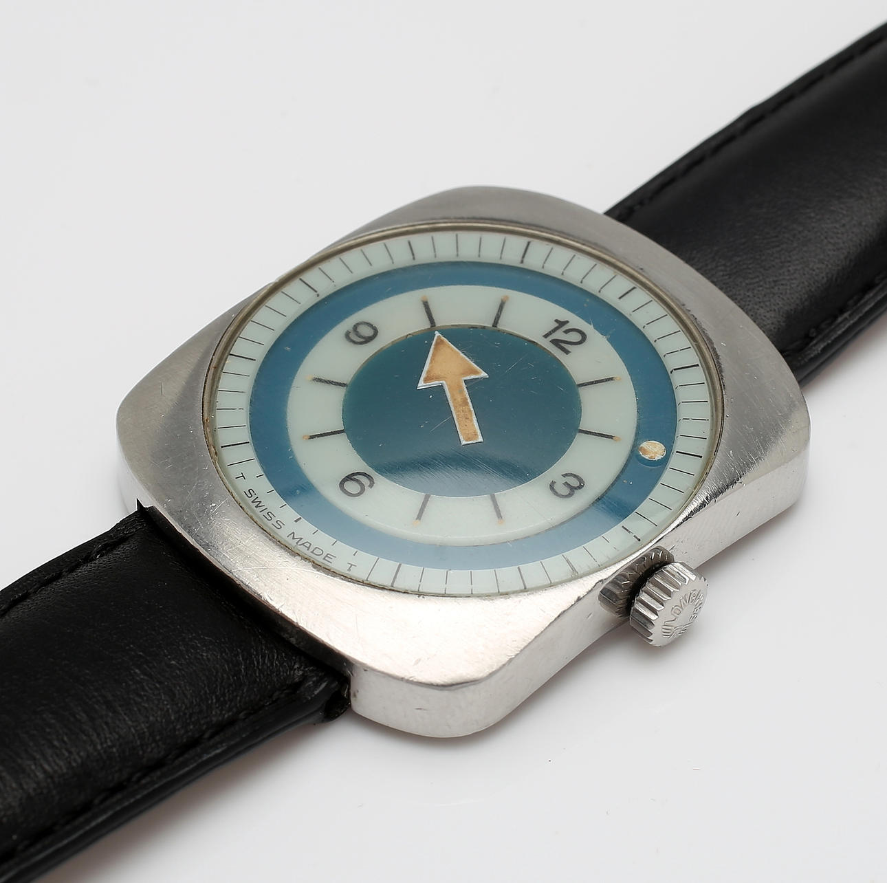 ARMBANDSUR, stål, Longines Comet, 1900-talets andra hälft.