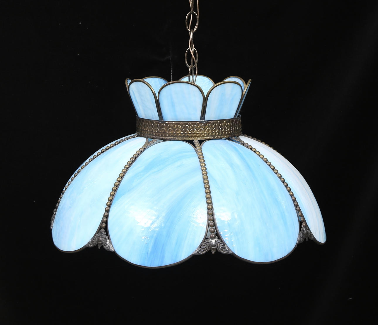 CEILING LAMP, Tiffany style.
