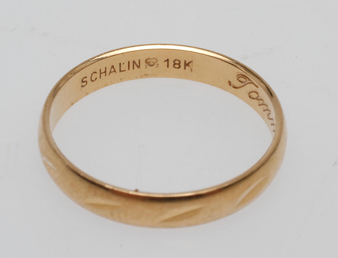 RING, 18k guld, vikt ca 2,6 gr.