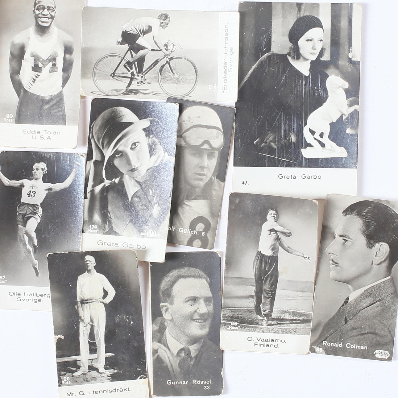 FILMISAR, ca 117 st, 1900-tal.